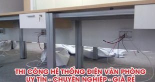 thi công hệ thống điện văn phòng